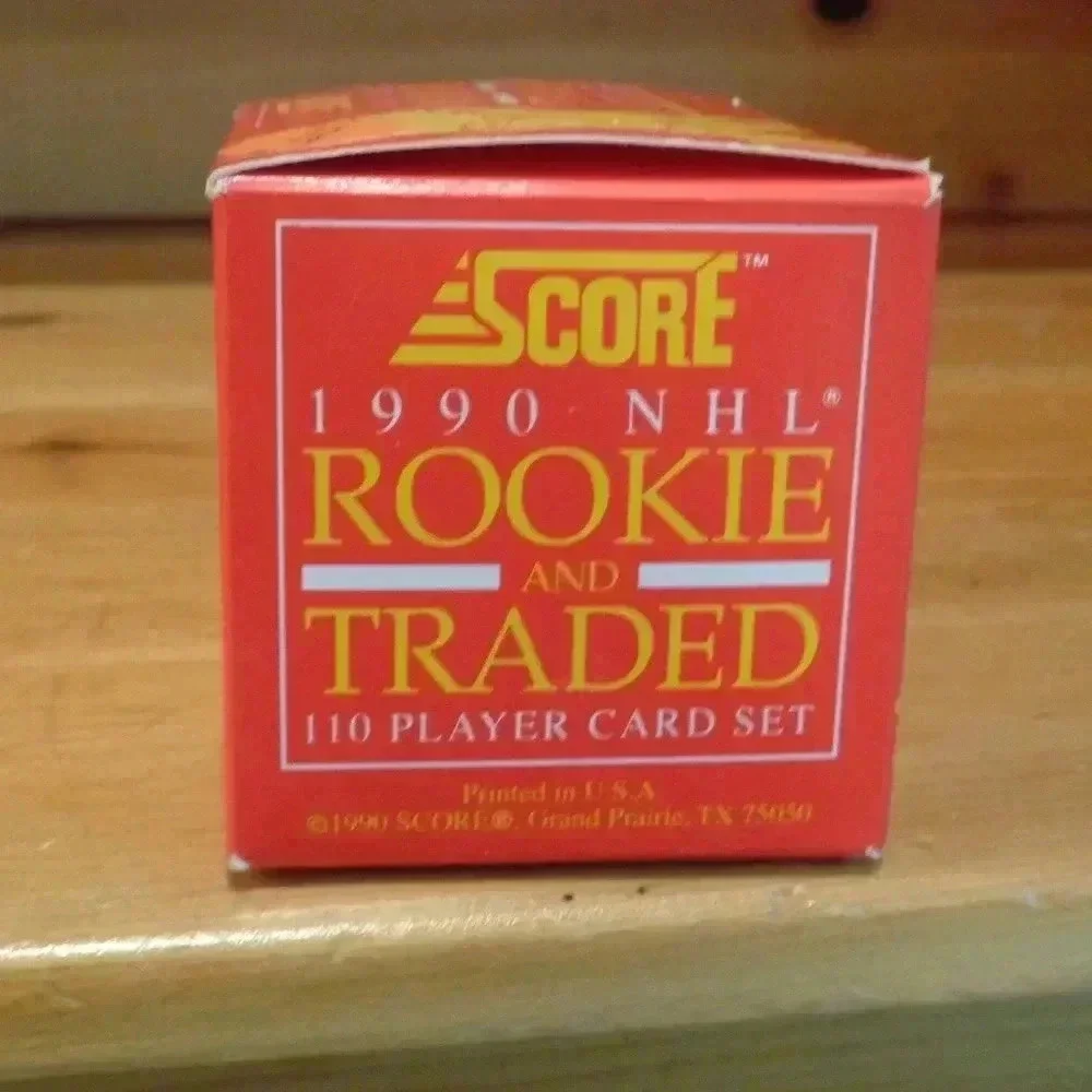 Score 1990 Hockey Cards Rookie and Traded